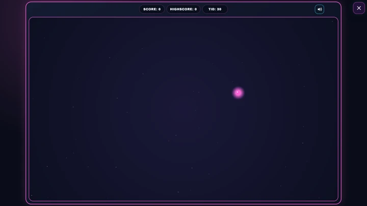 Screenshot fra Fang prikken